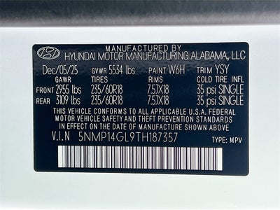 2026 Hyundai SANTA FE SE FWD