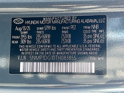 2026 Hyundai SANTA FE HYBRID SE