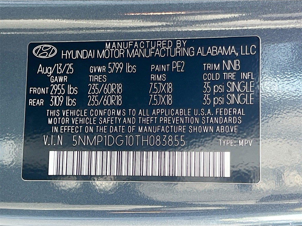 2026 Hyundai SANTA FE HYBRID SE