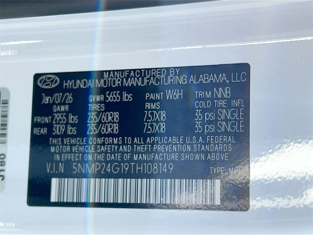 2026 Hyundai SANTA FE HYBRID SEL