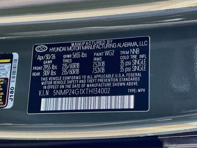 2026 Hyundai SANTA FE HYBRID SEL