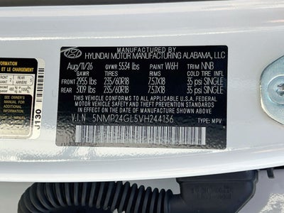 2027 Hyundai SANTA FE SEL FWD
