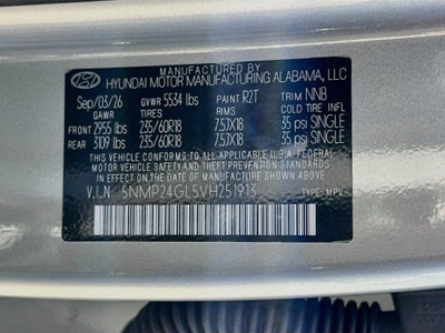 2027 Hyundai SANTA FE SEL FWD