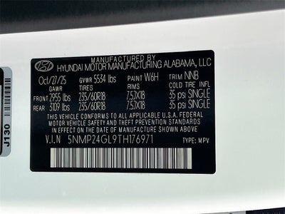 2026 Hyundai SANTA FE SEL FWD