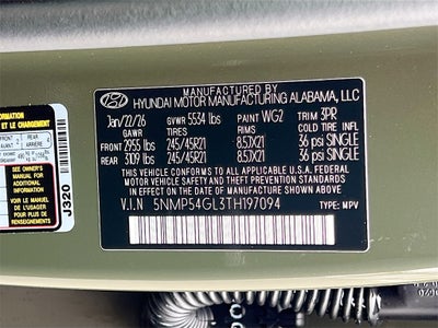 2026 Hyundai SANTA FE Calligraphy FWD