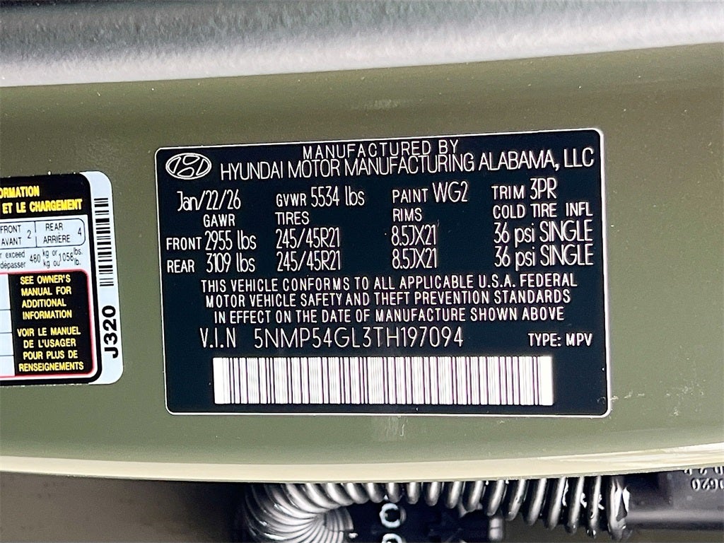 2026 Hyundai SANTA FE Calligraphy FWD