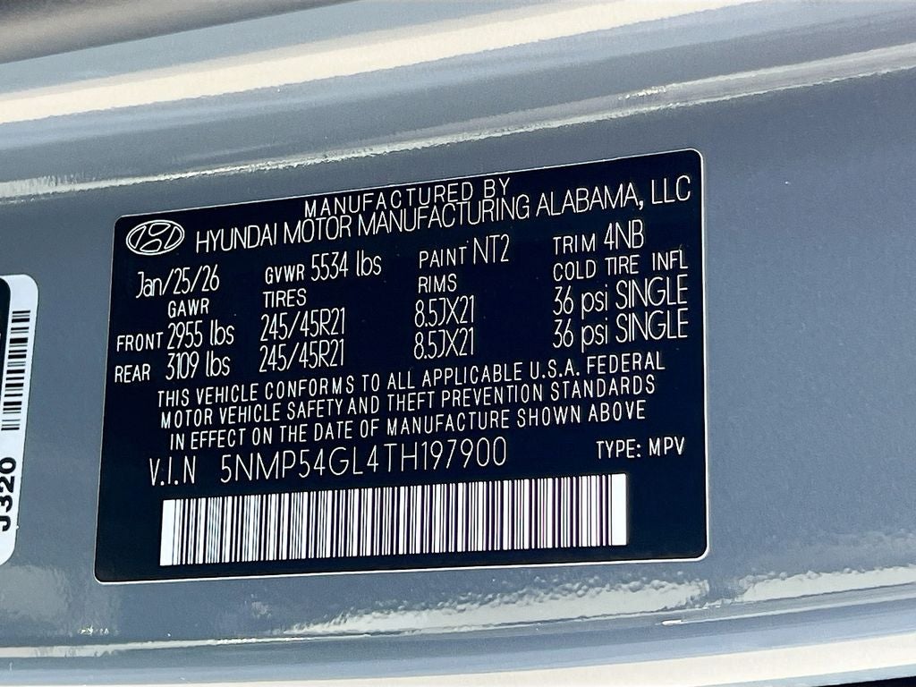 2026 Hyundai SANTA FE Calligraphy FWD