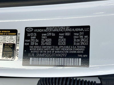 2026 Hyundai SANTA FE HYBRID Calligraphy
