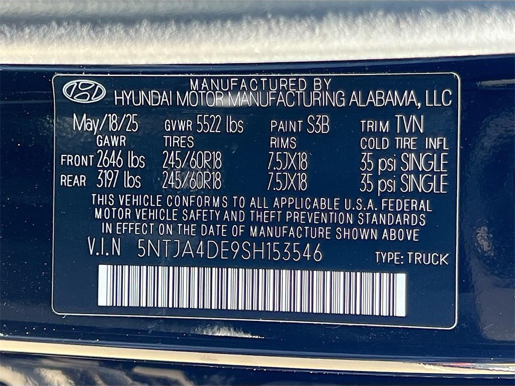 2025 Hyundai SANTA CRUZ SE FWD