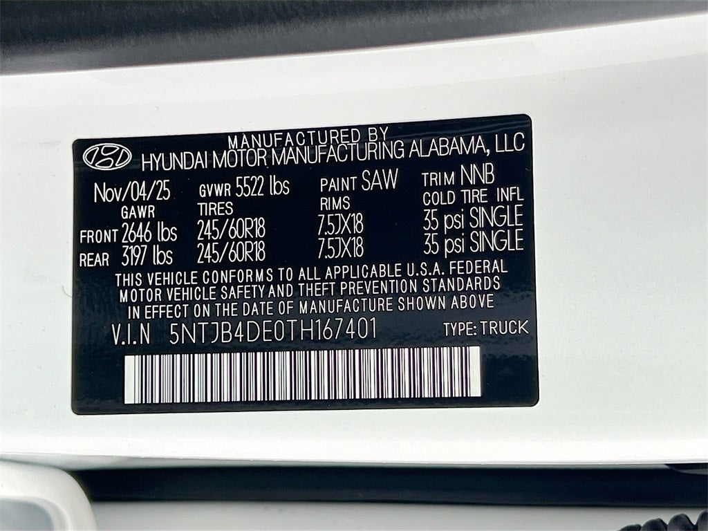 2026 Hyundai SANTA CRUZ SEL FWD