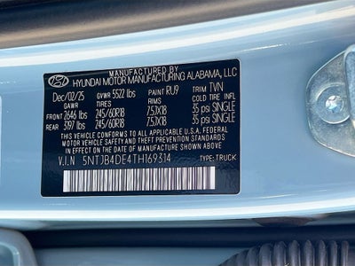 2026 Hyundai SANTA CRUZ SEL FWD