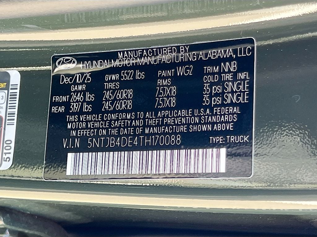 2026 Hyundai SANTA CRUZ SEL FWD