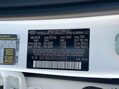 2026 Hyundai SANTA CRUZ SEL FWD