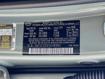 2027 Hyundai SANTA CRUZ SEL Activity AWD