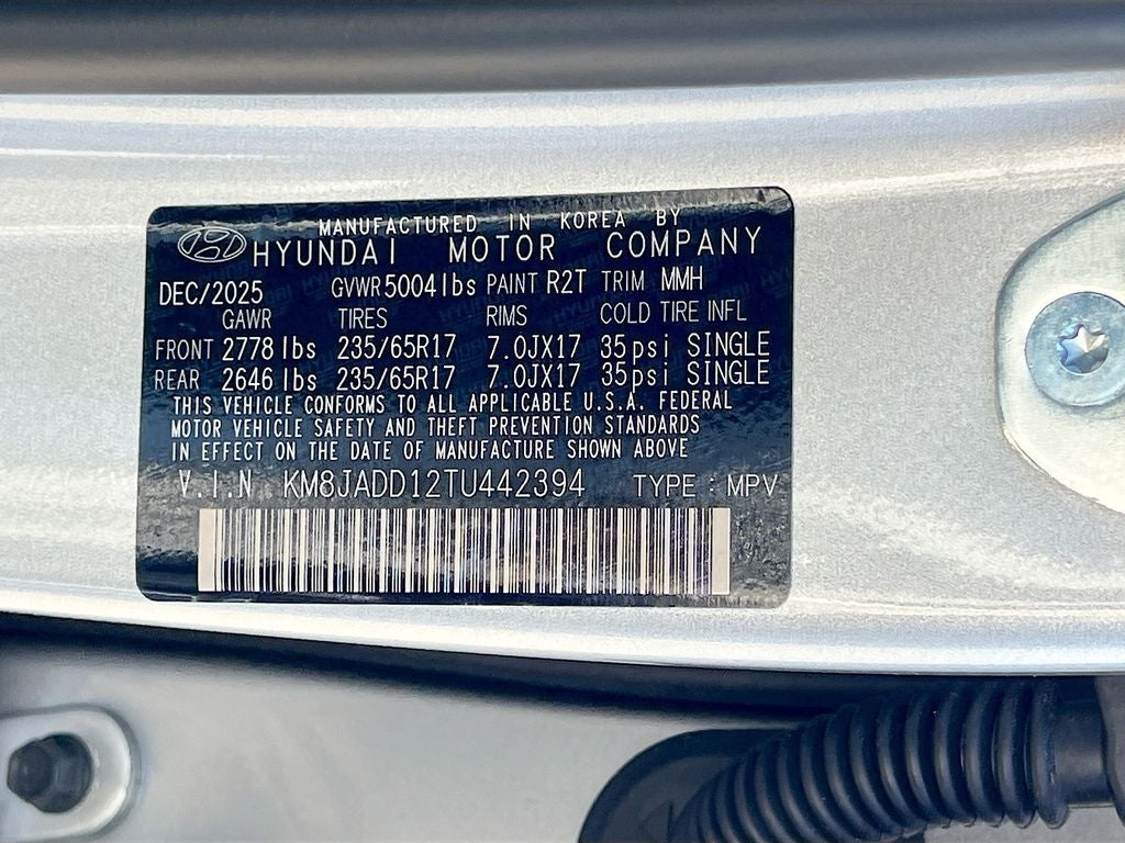 2026 Hyundai TUCSON HYBRID Blue