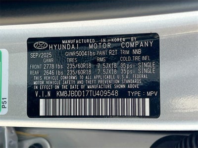 2026 Hyundai TUCSON HYBRID SEL AWD