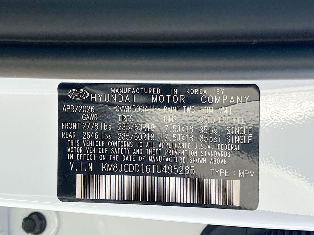 2026 Hyundai TUCSON HYBRID SEL Convenience