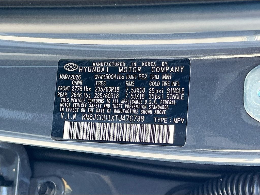2026 Hyundai TUCSON HYBRID SEL Convenience
