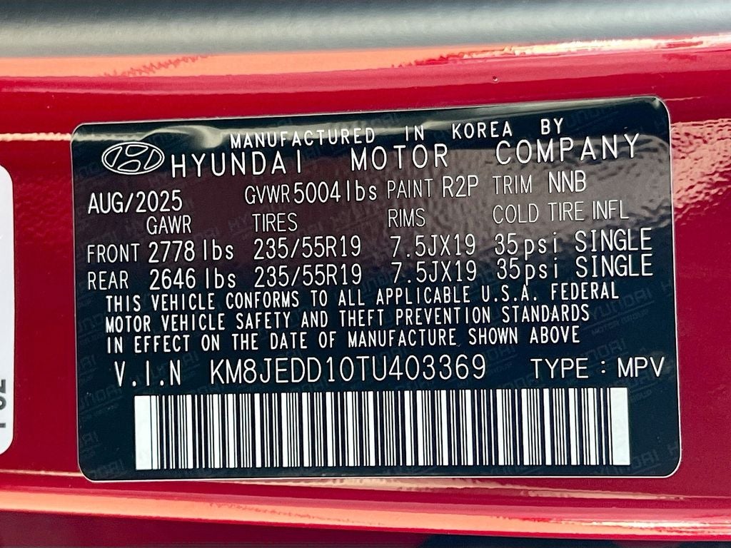 2026 Hyundai TUCSON HYBRID Limited