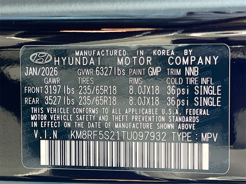 2026 Hyundai PALISADE SE FWD