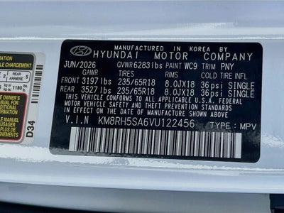 2027 Hyundai PALISADE HYBRID Blue SEL Premium 7P