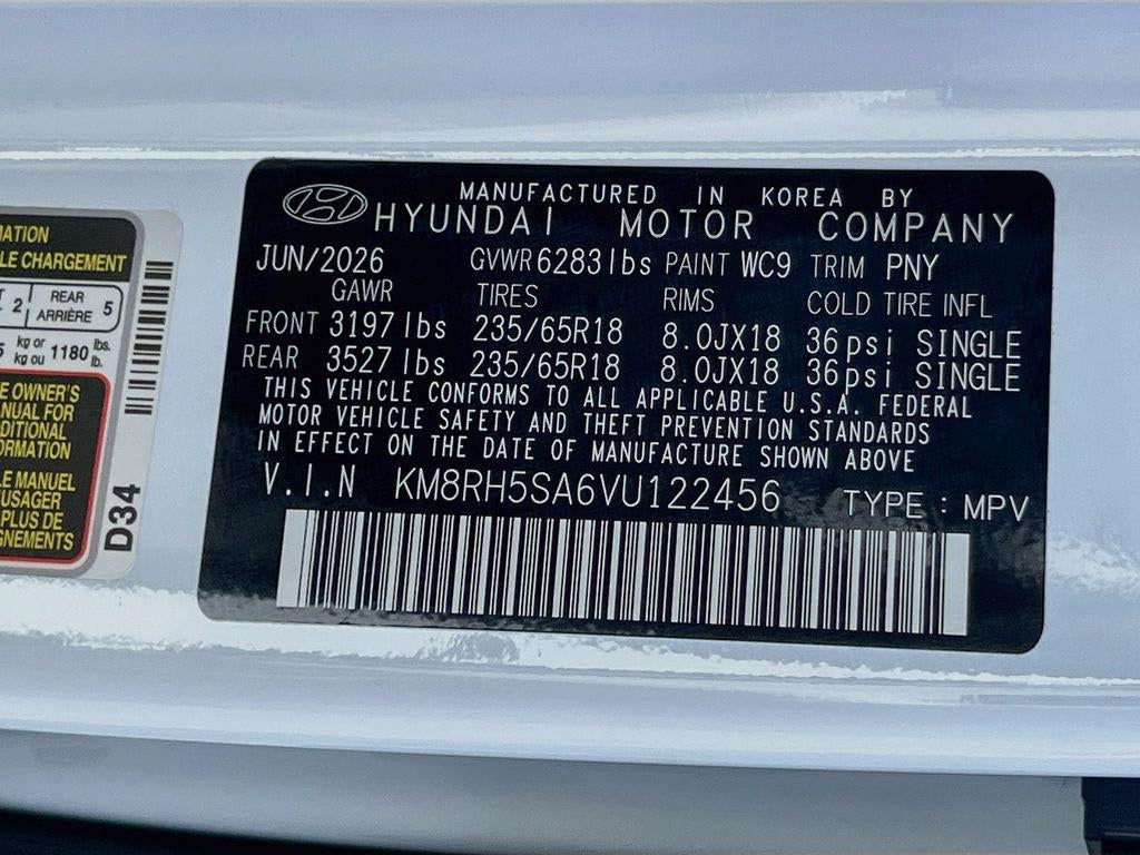 2027 Hyundai PALISADE HYBRID Blue SEL Premium 7P