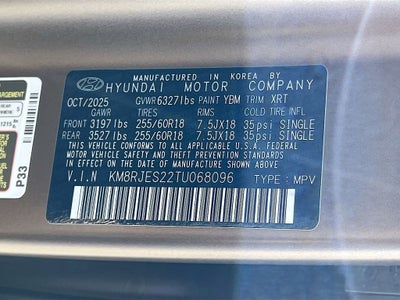 2026 Hyundai PALISADE XRT Pro