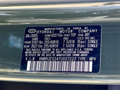 2026 Hyundai PALISADE XRT Pro