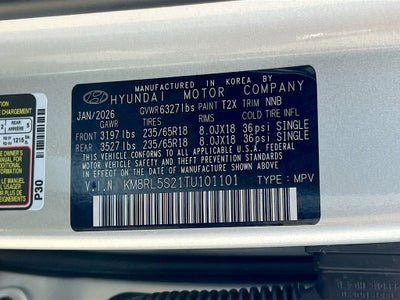 2026 Hyundai PALISADE SEL FWD