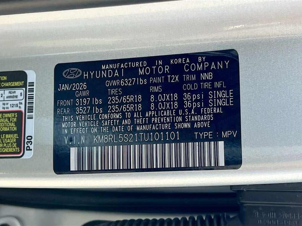 2026 Hyundai PALISADE SEL FWD