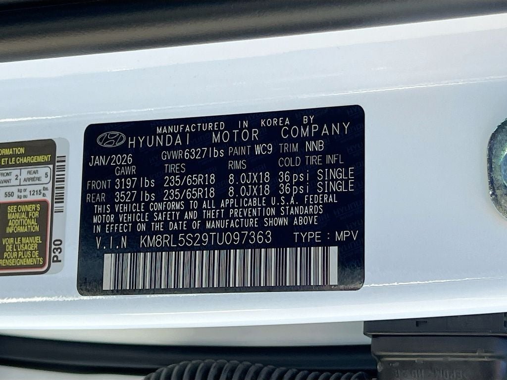 2026 Hyundai PALISADE SEL FWD