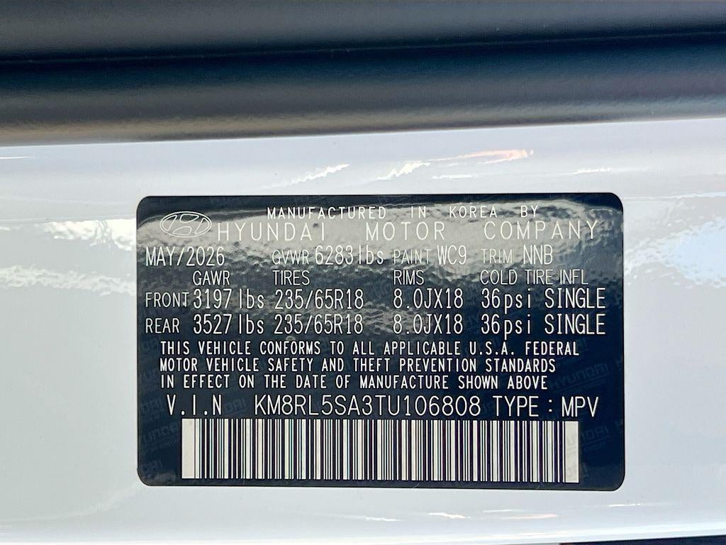 2026 Hyundai PALISADE HYBRID Blue SEL 7P