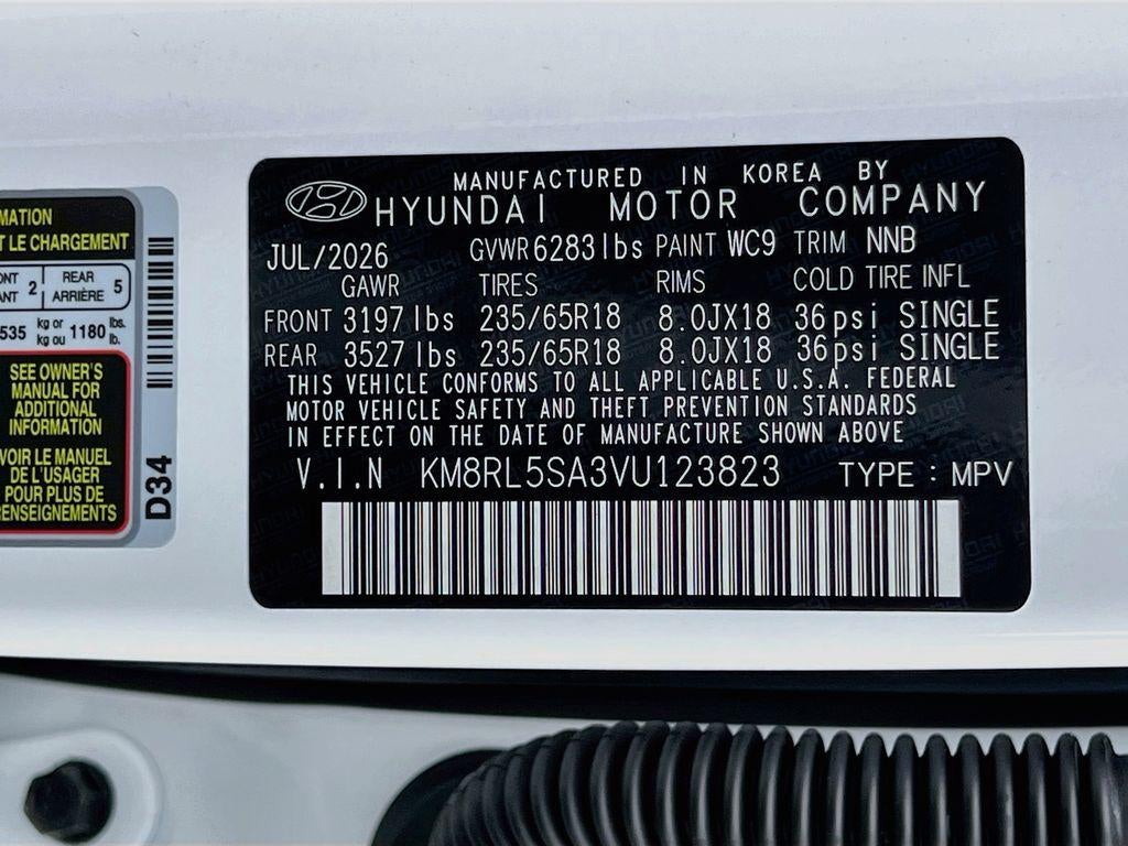 2027 Hyundai PALISADE HYBRID Blue SEL 7P