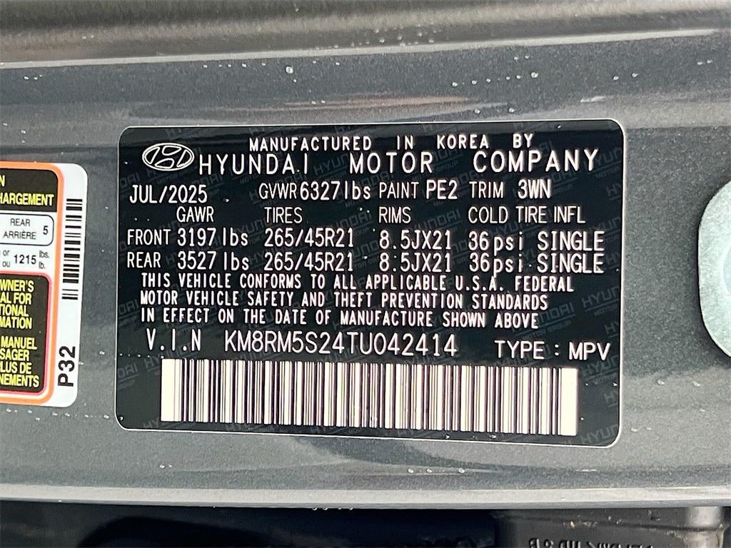 2026 Hyundai PALISADE Calligraphy FWD