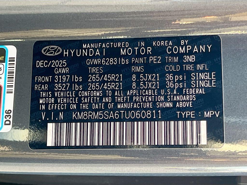 2026 Hyundai PALISADE HYBRID Calligraphy