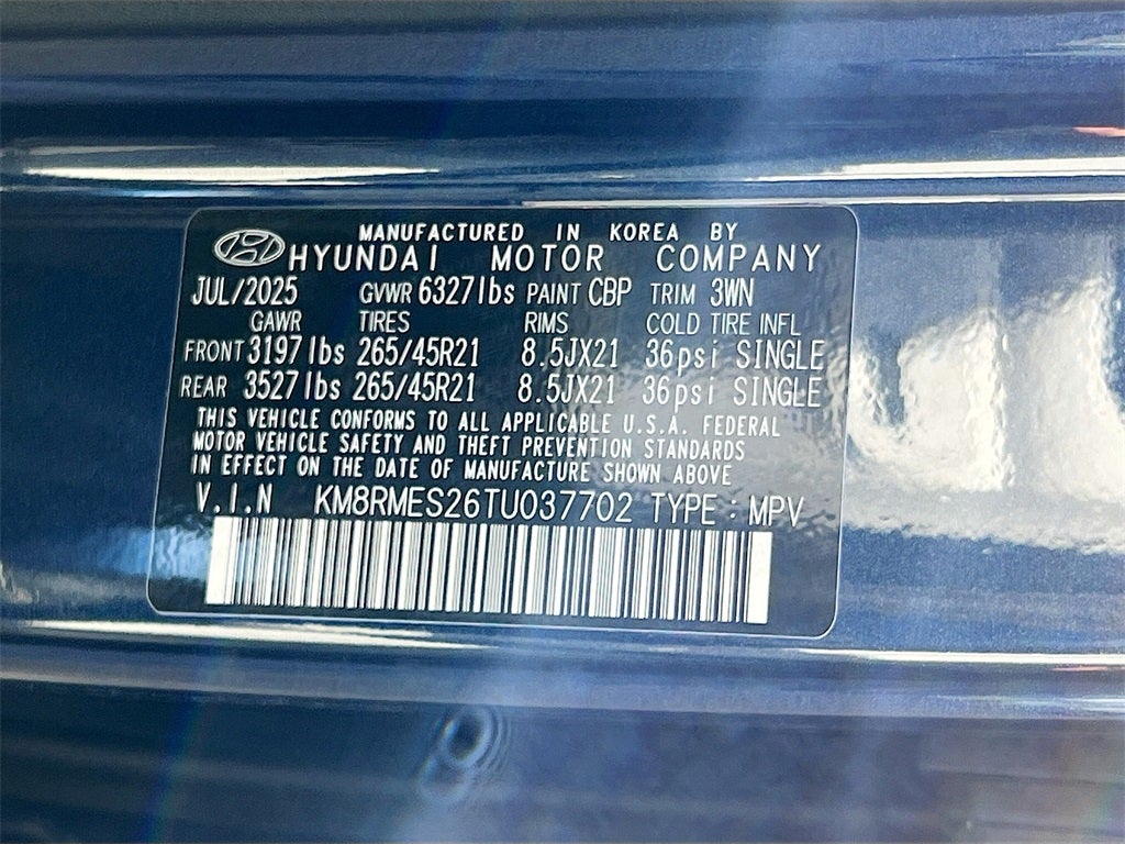 2026 Hyundai PALISADE Calligraphy AWD