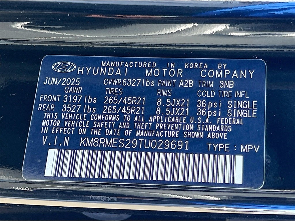 2026 Hyundai PALISADE Calligraphy AWD