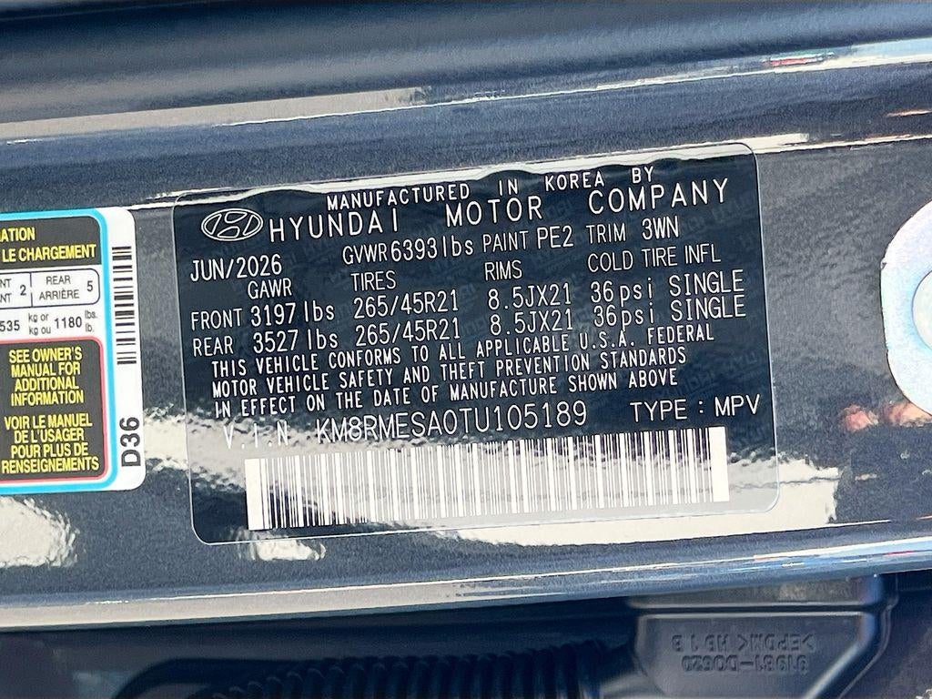 2026 Hyundai PALISADE HYBRID Calligraphy