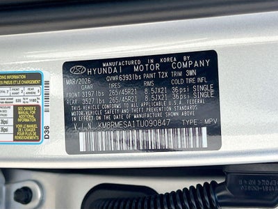 2026 Hyundai PALISADE HYBRID Calligraphy
