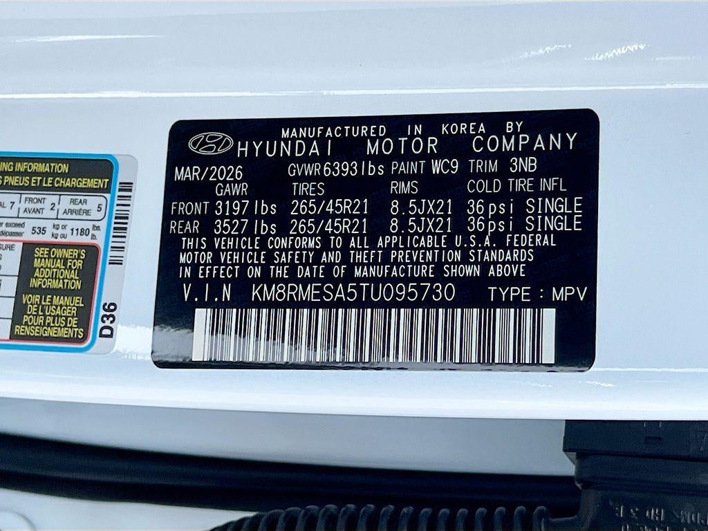 2026 Hyundai PALISADE HYBRID Calligraphy
