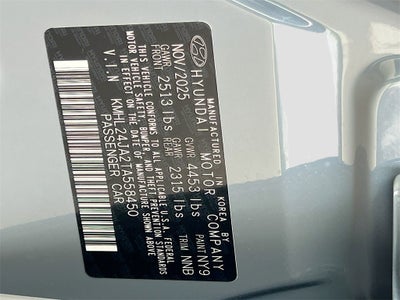 2026 Hyundai SONATA SE