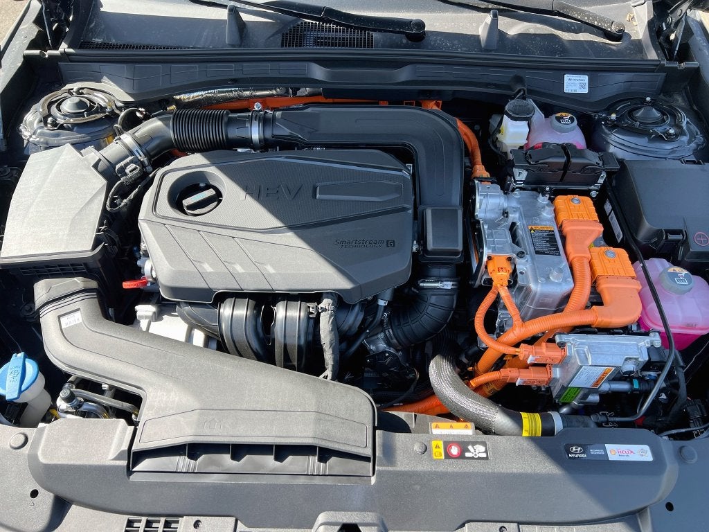 2027 Hyundai SONATA HYBRID Blue