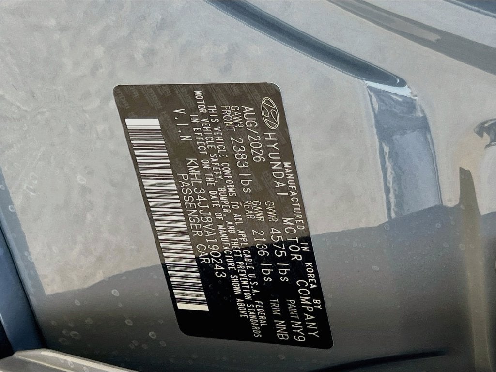 2027 Hyundai SONATA HYBRID SEL
