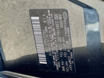 2026 Hyundai SONATA SEL Sport