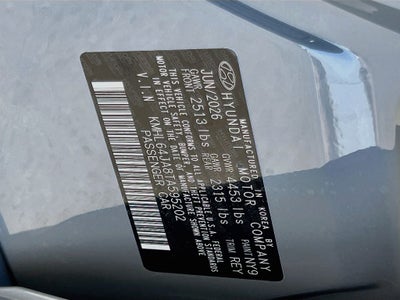 2026 Hyundai SONATA SEL Sport
