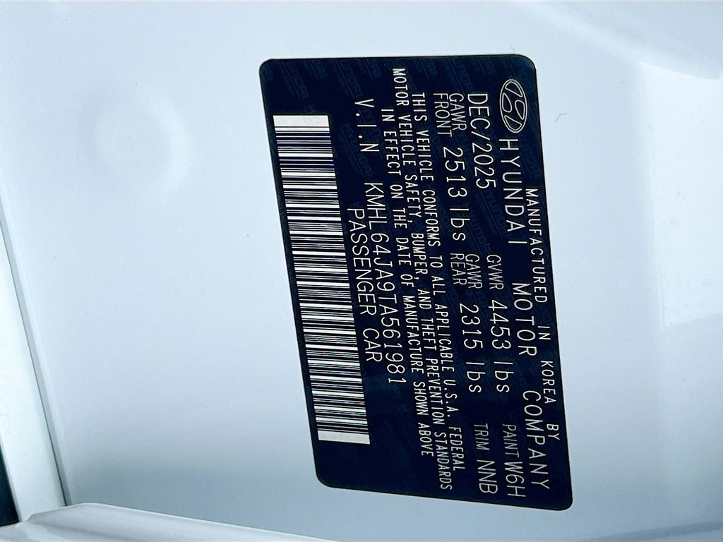 2026 Hyundai SONATA SEL Sport