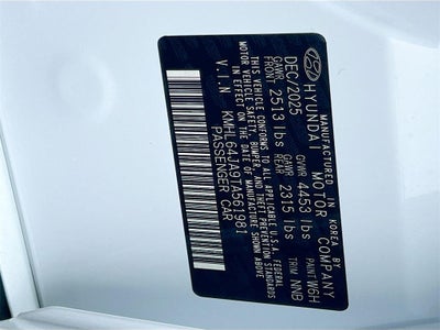 2026 Hyundai SONATA SEL Sport