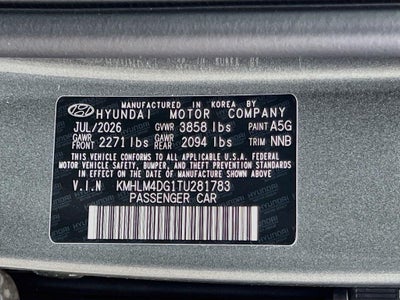 2026 Hyundai ELANTRA SEL Sport Plus