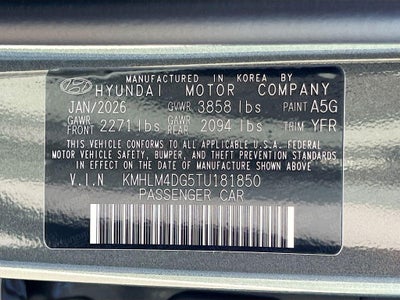 2026 Hyundai ELANTRA SEL Sport