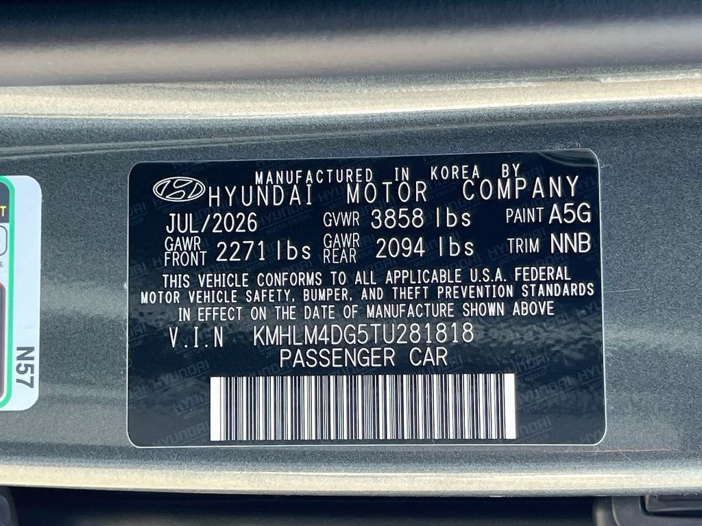 2026 Hyundai ELANTRA SEL Sport Plus